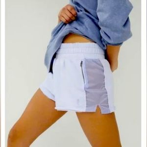 NWT Free People Half Way There Shorts Bleached Lavender MSRP $48